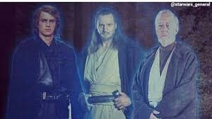 Petition The Walt Disney Company A Force Ghost Anakin And Obi Wan And Maybe Yoda In Episode 9 Bring The Brothers Back Together Change Org Ghost halloween , halloween ghost , white ghost illustration png clipart. a force ghost anakin and obi wan and