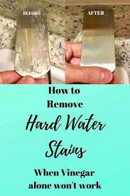 Maybe you would like to learn more about one of these? Removing Hard Water Stains When Vinegar Alone Won T Work