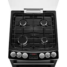 Get twice the cooking capacity with two oven cavities. Zanussi 55cm Double Oven Gas Cooker With Catalytic Liners Stainless Steel Buyitdirect Ie