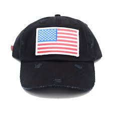 We sew the usa flag onto this flexfit hat and it looks awesome. Black American Flag Hat Cap Ora