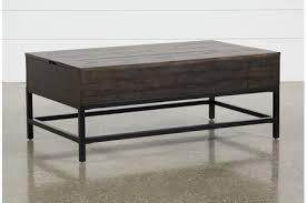 Clean, contemporary design meets rustic industrial style in this cainsville coffee table with storage. Rectangle Coffee Tables With Storage To Fit Your Home Decor Living Spaces