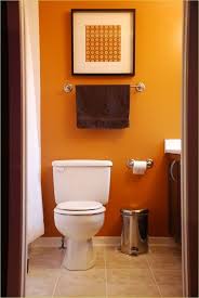 39 Beautiful Bold Bathroom Color Ideas Let S Diy Home Bathroom Design Small Modern Orange Bathrooms Small Bathroom Decor