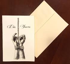 Bdsm valentines card
