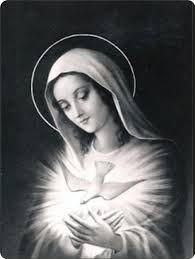 Our Lady Of The Light Spouse Of The Holy Spirit Obtain O Obtain For Me The Grace Of An Intimate Union W Holy Spirit Prayer Blessed Mother Mary Blessed Mother