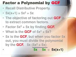Gcf is used to find the biggest factor that 2 numbers share. Ppt Factoring Polynomials Powerpoint Presentation Free Download Id 3222451