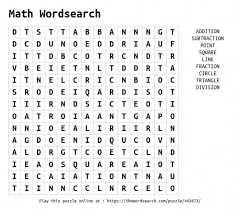 The spruce / kaley mckean halloween word search puzzles are a great activity. Ejercicio De Math Wordsearch