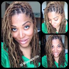 Instead of starting with a deliberate style, this variation of the starter loc happens organically with little twisting or manipulation. Simple Loc Style Dreadlock Styles Hair Styles Locs Hairstyles