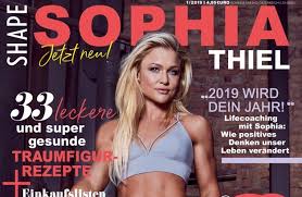 Sophia thiel fitness wird derzeit stark im tv beworben. Kraftvolle Kooperation Fitness Magazin Shape Launcht Sophia Thiel Magazin Ab 9 Presseportal