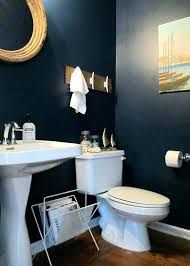 The unmistakable appeal and classic shades of navy blue never go out of style. Dark Blue Wall Decor Blue Bathroom Decor Navy Blue Bathroom Decor Coma Studio Dark Blue Bathroom Decor Blue Bathroom Decor Navy Blue Bathrooms Dark Blue Walls