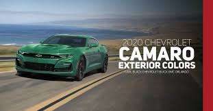 2025 Chevrolet Camaro Color Options