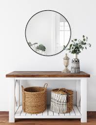 Knarrevik nightstand, black, 14 5/8x11. Better Homes Gardens Black Round Metal Wall Mirror 28 Inches Walmart Com Walmart Com