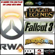 10 Windows Games You Can Play On Linux With Wine Make Tech Easier Linux Wine Wine Preserver