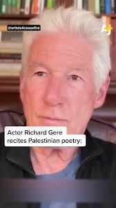 Richard Gere Reads Mahmoud Darwish's Poem