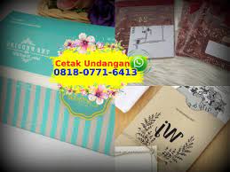 Undangan Pernikahan Murah Dan Elegan Jakarta 0818 0771 6413 Whatsapp Book Cover Microsoft Excel Agen
