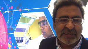 Fareed Abdullah at the SAMRC stand