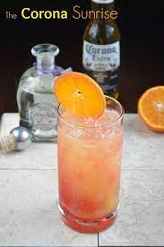 Cinco De Mayo Beer Tequila Cocktail The Corona Sunrise Souffle Bombay Tequila Cocktails Tequila Cocktails