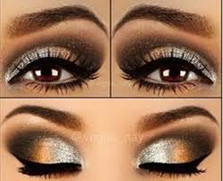 Red lips are always a great idea with a very simple eye. Black And Gold Dress Makeup Saubhaya Makeup