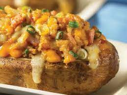 Twice Baked Jacket Potato Recipe Potatoes Jacket Potato Baked Jacket Potatoes
