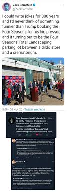Giuliani offered no explanation saturday and made no mention of the company or its owner, marie. Best 30 Four Seasons Fun On 9gag