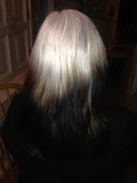 Gray Reverse Ombre Medium Short Hair Hair Shades Reverse Ombre