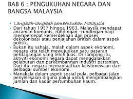 Menghantar delegasi ke afrika menjelaskan hubungan diplomatik malaysia. Ppt Bab 6 Pengukuhan Negara Dan Bangsa Malaysia Powerpoint Presentation Id 4508598