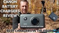 llano Dual Fast Camera Battery Charger & In built Battery Backup Canon  Cameras Wildlife Photography