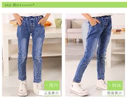 Anne Ve Cocuk Ten Kot Pant De 2017 Moda Kizlar Kot Pantolon Bahar Erkek Kot Pantolon Cocuk Giyim Kiz Pantolon Guz Cocuk Jean Pantolon Erkek Kot Moda Pantolon