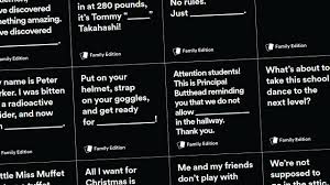 Cards against humanity friends edition. Cards Against Humanity Family Edition Delivered Kids In Quarantine Slashgear