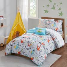 Marvel avengers emblem twin size bed sheet set. Your Zone Sloth Superhero Bed In A Bag Kids Bedding Set Walmart Com Walmart Com