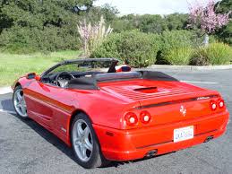 The front seats and rear boot space (with its parcel shelf covered in quilted leather) is now the original j4104 bisquit color connolly leather. Ferrari F355 Spider By The Time I M Twenty Five Or A Little Older And The Price Of These Cars Don T Skyrocket I M Buying One Of These Ferrari Car Sports Car