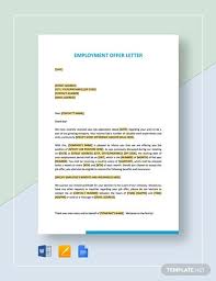 45 Offer Letter Format Templates Pdf Doc Free Premium Templates