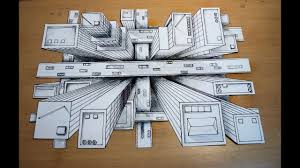 Perspective Birds Eye View Drawing Of Buildings How To Draw One Point Perspective 3d Illusion High Rise Buildings Bird S Eye View Youtube One Point Perspective Point Perspective Birds Eye View