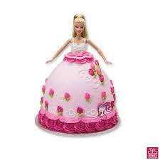 This cake is a dream come true for every little princess. Barbie Kids Cakes Online Princess Barbie Cake Barbie Doll Cake Price Rs 2689 Indiagiftskart