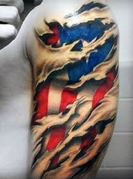 It's unmistakable red, white, and blue colors every bit as patriotic as those of the us flag, the puerto rican flag makes a bold statement as. 50 Puerto Rican Flag Tattoo Ideas For Men Puerto Rico Designs American Flag Tattoo Tattoos For Guys American Flag Forearm Tattoo