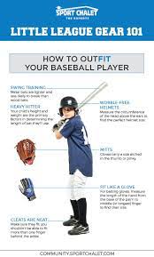 Learn What Little League Equipment Your Child Needs To Gear Up For Baseball Season And How To Measure For Little League Little League Baseball Kids Baseball