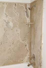Tyvarian Sandcastle Tub Surround Such A Cool And Versatile Color Bathroom Remodel Master Cultured Marble Shower Architecture Bathroom