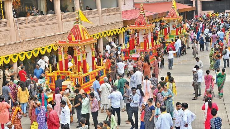Ahmedabad Jagannath Rath Yatra 2026: Netrotsav Ritual Begins Ahead of 149th Rath Yatra, Devotees Throng Temple English Bombay Samachar