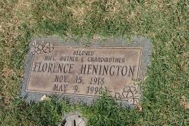 Florence Lemons Henington (1918-1990)