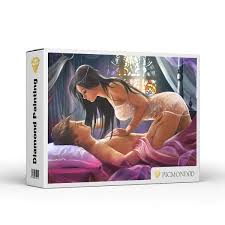 Articles forums + publish tab pro. Diamond Painting Sexy Liebesspiel Eines Parchen Im Bett Picmondoo