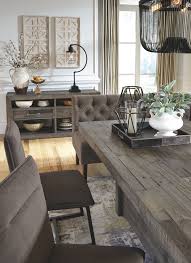 Mayflyn Dining Room Table Charcoal In 2020 Farmhouse Dining Rooms Decor Farmhouse Dining Room Dining Room Server