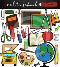 Back To School Supplies Clipart Commercial Use Ok Free School Supplies Free Clip Art Back To School