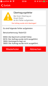 Jede sparkasse oder bank hat einen annahmeschluss für überweisungen. Keine Uberweisungen Mehr Moglich Uberweisung Sparkasse