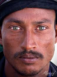 beautiful albino people with red eyes