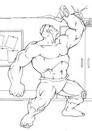 Mewarnai Gambar Super Hero Enak