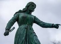 Town's Statue Of Colonial Woman Who Killed Natives Sparks ...