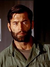 Clint Walker's physique in the 1967 movie 'The Dirty Dozen'