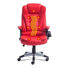 Esright power lift microfiber electric recliner chair with heated vibration massage sofa fabric living room chair with side pockets, usb charge port & massage remote control, blue. Simoner Heated Office Massage Chair Upgraded 7 Point Heating Gaming Massage Chair High Back Pu Leather Office Massage Chair Office Chair Computer Desk Chair
