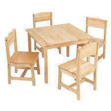 It is available in a variety of finishes to choose from. Kidkraft Farmhouse Table And Chair Set In Espresso Kids Teens Play Tables Chairs Home Garden Worldenergy Ae