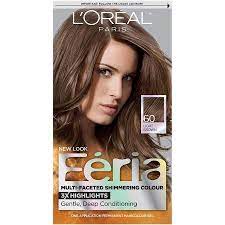 L Oreal Paris Feria Multi Faceted Shimmering Permanent Hair Color 60 Crystal Brown Light Brown 1 Kit Walmart Com Feria Hair Color Permanent Hair Color Edgy Hair