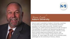 New NSB member Steven Leath